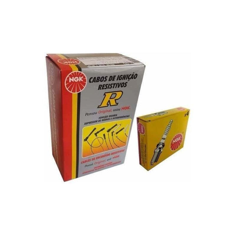 Kit Velas Ignição + Cabo Vela Fox 1.0 Fox 1.6 Gol G4 G5 Ngk - NPX Imports