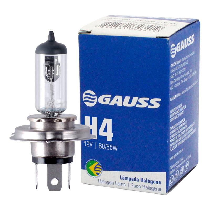 Lampada Farol Gl11h4 H4 12v 60/55w Halógena Gauss Glh4 - NPX Imports