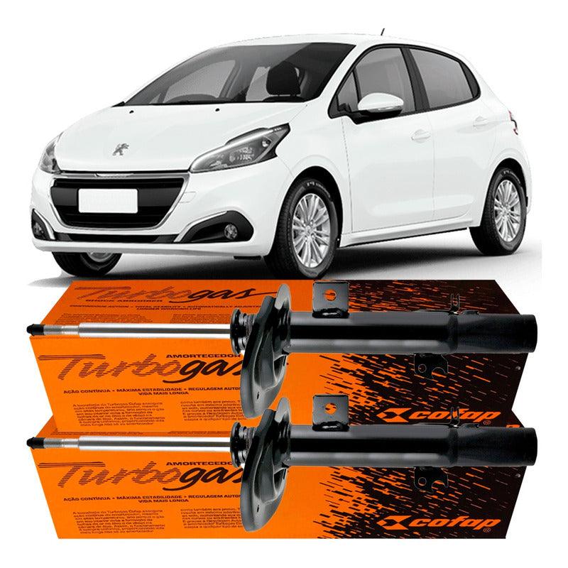 Par Amortecedor Dianteiro Peugeot 208 1.5 1.6 Cambio Manual 2013 2014 2015 2016 2017 2018 2019 - NPX Imports