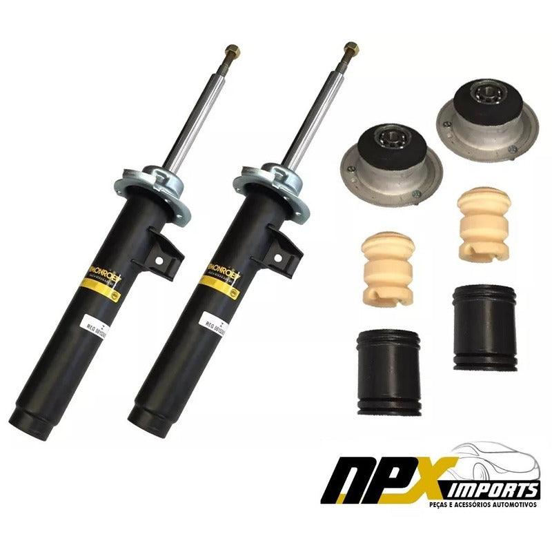 Par Amortecedor + Kit Batente Dianteiro Bmw X1 0915 18i 20i - NPX Imports