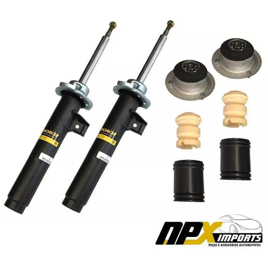 Par Amortecedor + Kit Batente Dianteiro Bmw X1 0915 18i 20i - NPX Imports