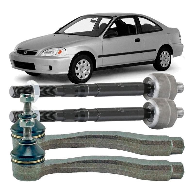 Par Articulação Axial E Terminal Honda Civic 1996 - 2000 - NPX Imports