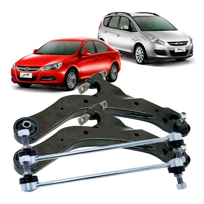 Par Bandeja Balança + Par Bieletas Jac J6 2011 Em Diante - NPX Imports