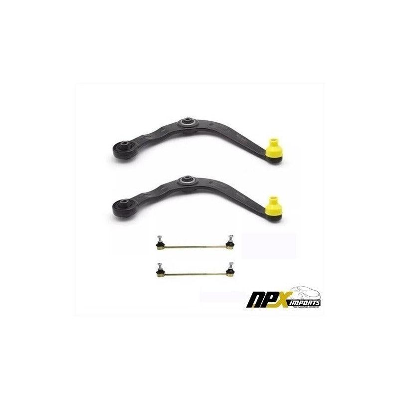 Par Bandeja Balança + Par Bieletas Peugeot 206 207 Hoggar - NPX Imports