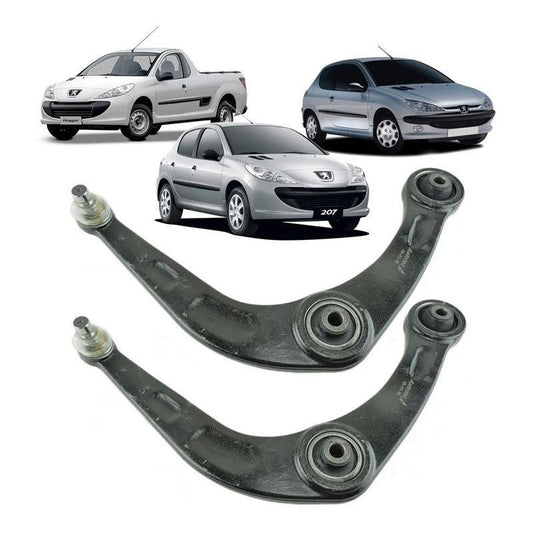 Par Bandeja Balança Peugeot 206 2000-2010 Com Pivô - NPX Imports