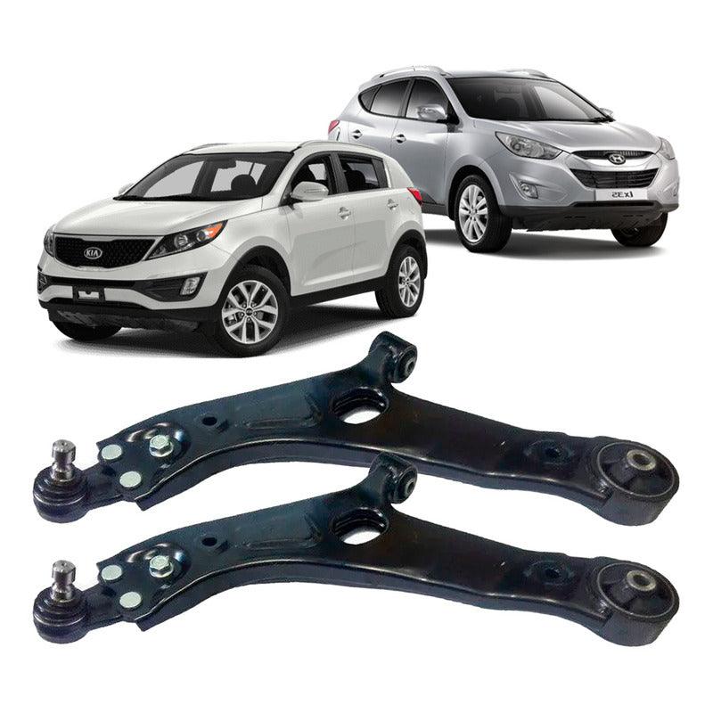 Par Bandeja Completa Sportage 2012 Em Diante - NPX Imports