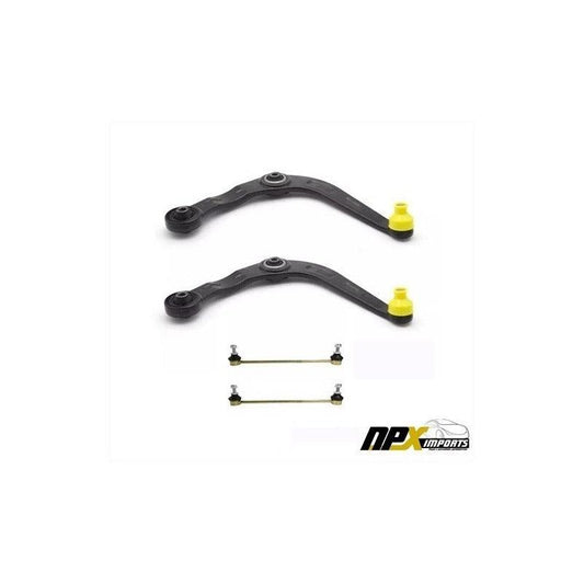 Par Bandeja + Par Bieletas + Bucha Barra Peugeot 206 207 - NPX Imports