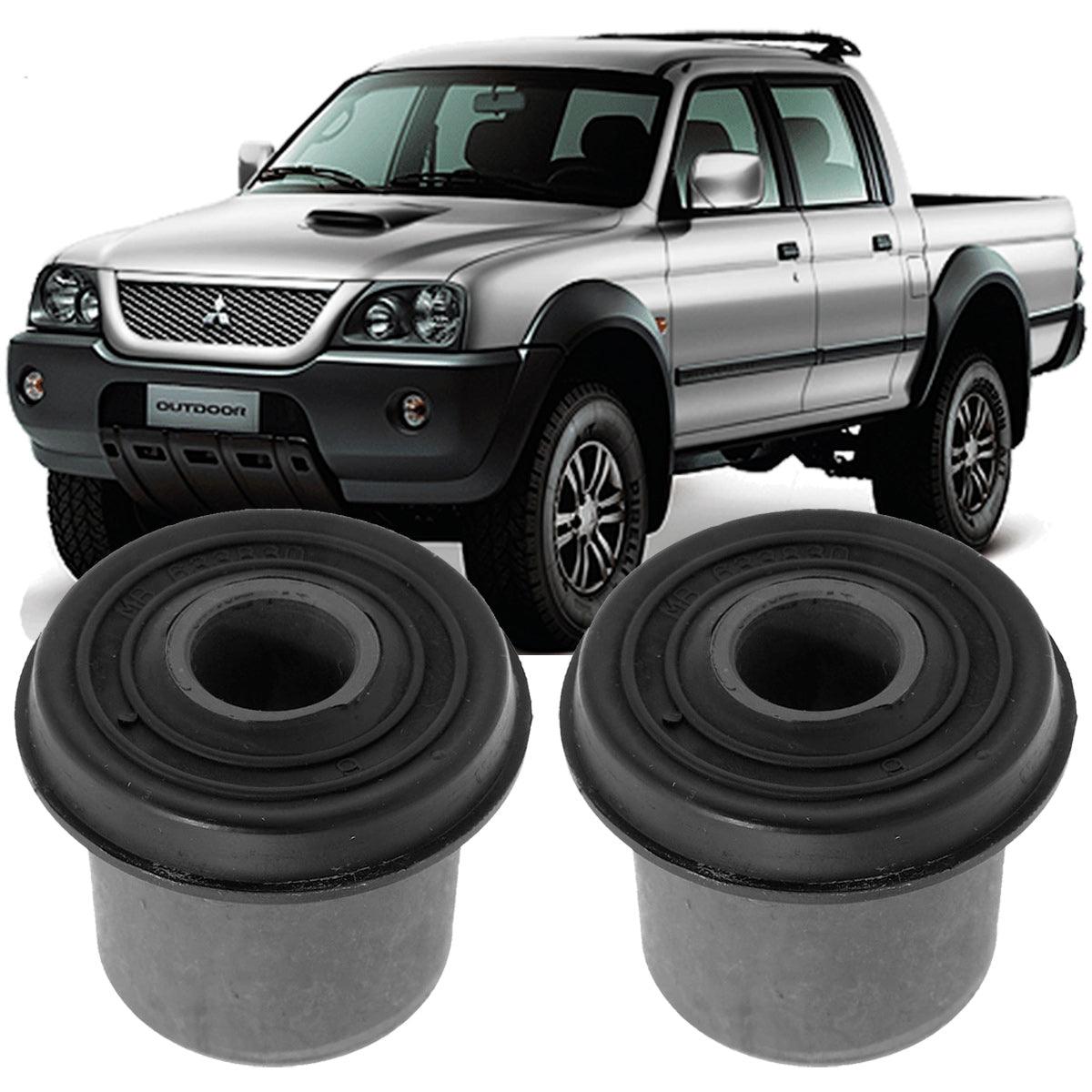 Par Bucha Bandeja Dianteira Mitsubishi L200 2006 em diante - NPX Imports