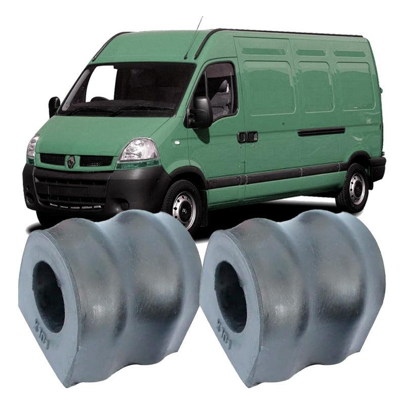 Par Bucha Barra Estabilizadora Renault Master 1998 Em Diante - NPX Imports