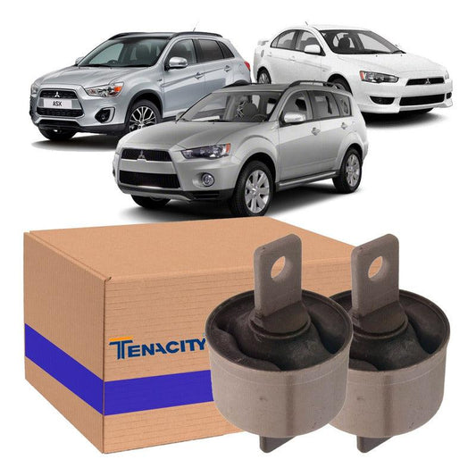 Par Bucha Braço Facão Traseir Asx Outlander Lancer 2008-2015 - NPX Imports