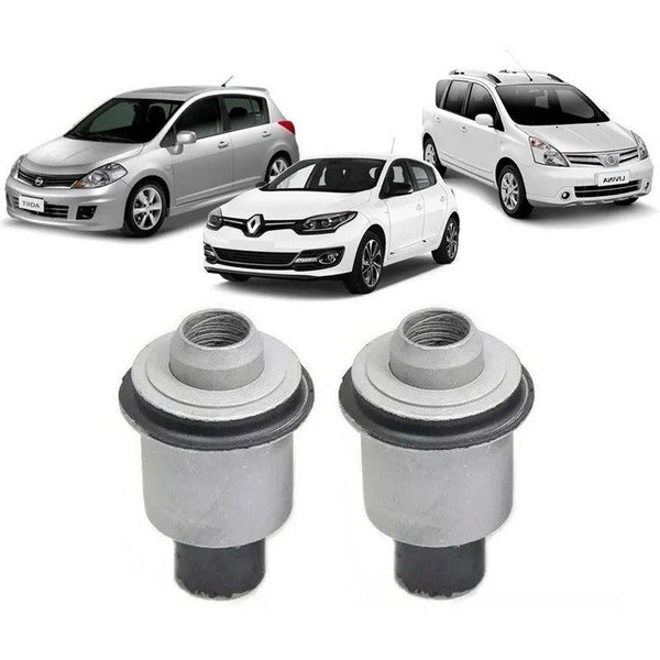 Par Buchas Do Quadro Agregado Tiida Livina - Megane Tenacity - NPX Imports