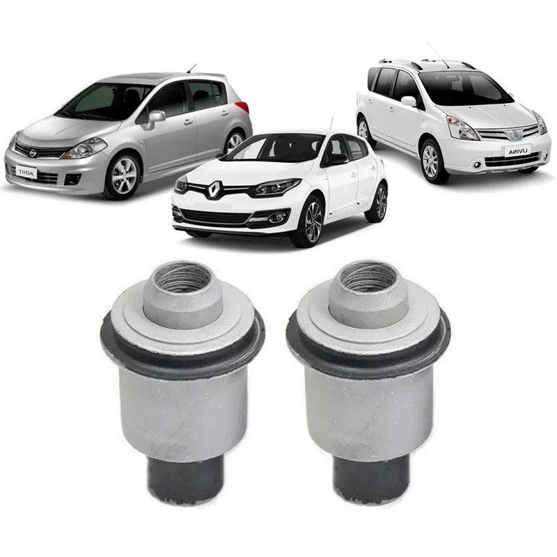 Par Buchas Do Quadro Agregado Tiida Livina - Megane Tenacity - NPX Imports