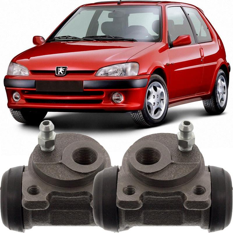 Par Cilindro Burrinho Freio Peugeot 106 307 1.6 1994 A 2004 - NPX Imports