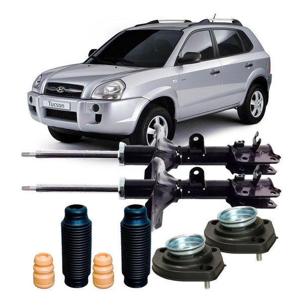 Par Coxim Kit Amortecedor Traseiro Tucson 2004 A 2010 - NPX Imports