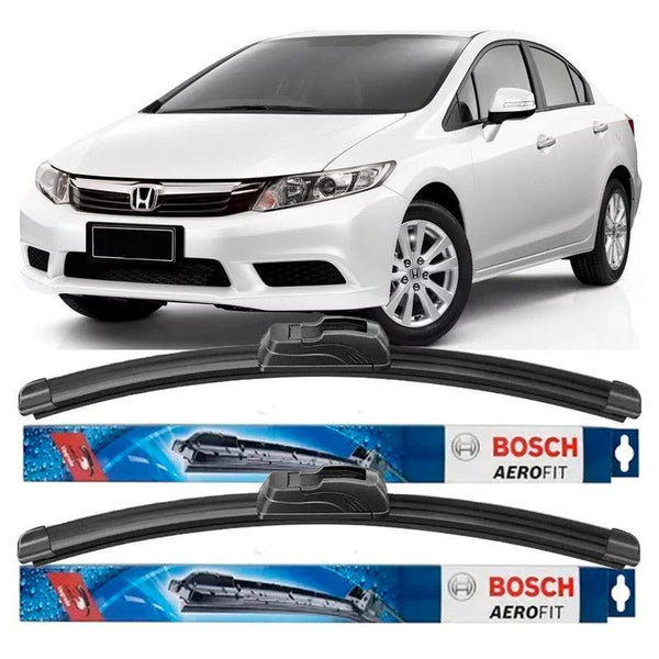 Par De Palhetas Em Silicone Bosch Honda Civic 2012 Á 2016 - NPX Imports