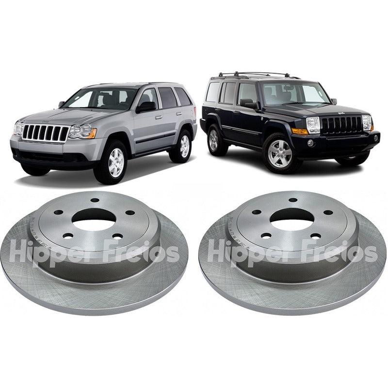 Par Disco De Freio Traseiro Jeep Grand Cherokee 5.7 2005... - NPX Imports