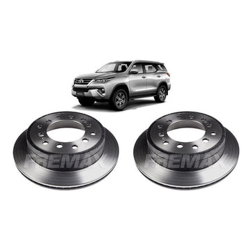 Par Disco De Freio Traseiro Toyota Hilux 2016 2017 2018 2019 - NPX Imports