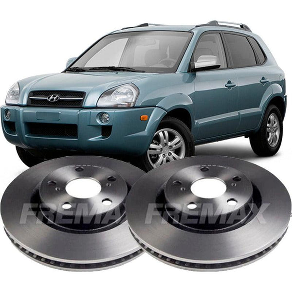 Par Disco Freio Dianteiro Tucson 2008 2009 - NPX Imports