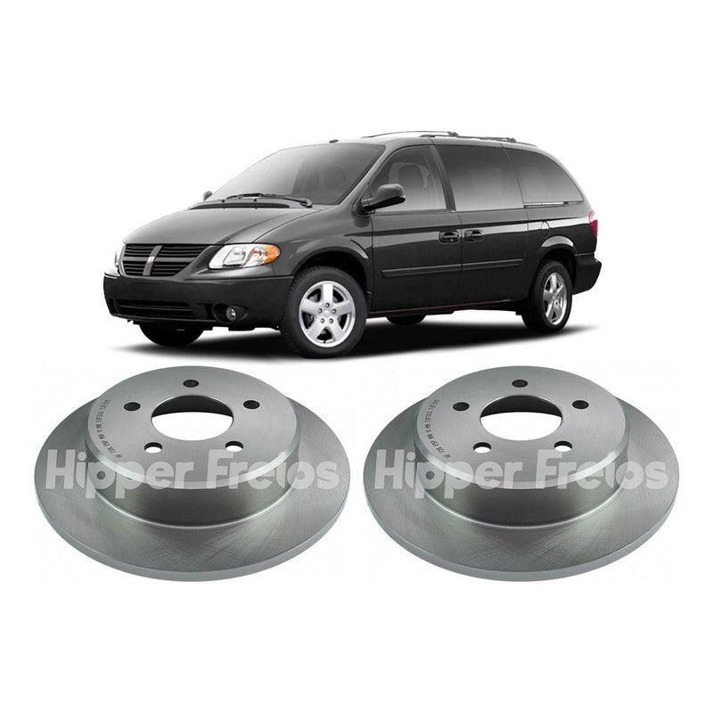 Par Disco Freio Traseiro Chrysler Grand Caravan 3.3 V6 93-07 - NPX Imports