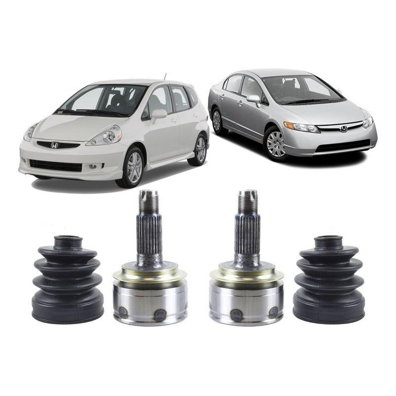 Par Junta Homocinética Honda Civic 2006 A 2012 Fit 2003-2008 - NPX Imports