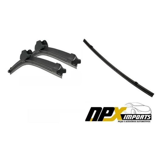 Par Palheta Parabrisa Dianteira E Traseira Fiat Stilo - NPX Imports
