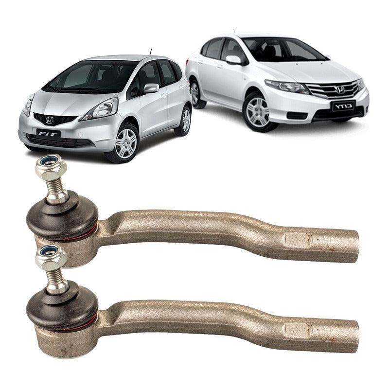 Par Terminal De Direção Honda City 2009 Até 2013 - NPX Imports