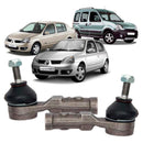Par Terminal Ponteira Direção Renault Clio 1999 2000 2001 2002 2003 2004 05 06 07 08 2009 2010 2011 2012 2013 2014 2015 - NPX Imports