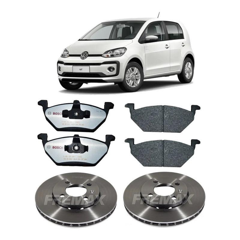 Pastilha Cêramica + Disco De Freio Vw Up 1.0 Tsi 2015 A 2020 - NPX Imports