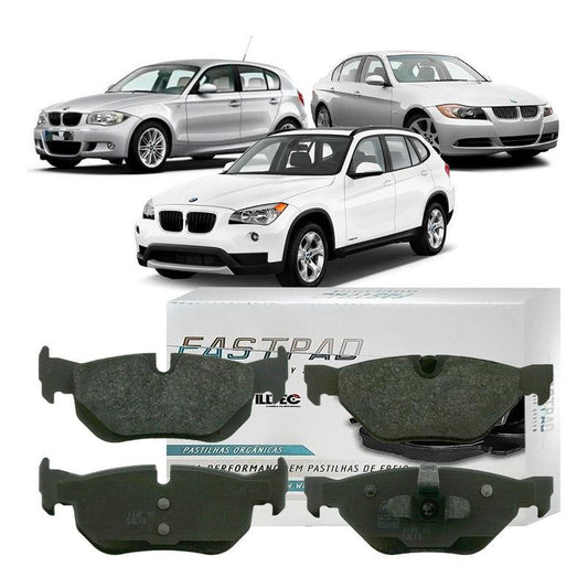 Pastilha Ceramica Traseira Bmw 118 318 320 325 X1 2009-2015 - NPX Imports