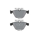 Pastilha Dianteira Textar Bmw 335 - 2005-2012 - NPX Imports