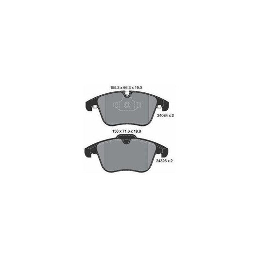 Pastilha Dianteira Textar Jaguar Xk - 2007-2014 - NPX Imports