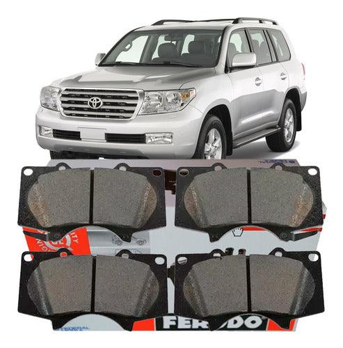 Pastilha Dianteira Toyota Land Cruiser Prado 2004-2009 - NPX Imports