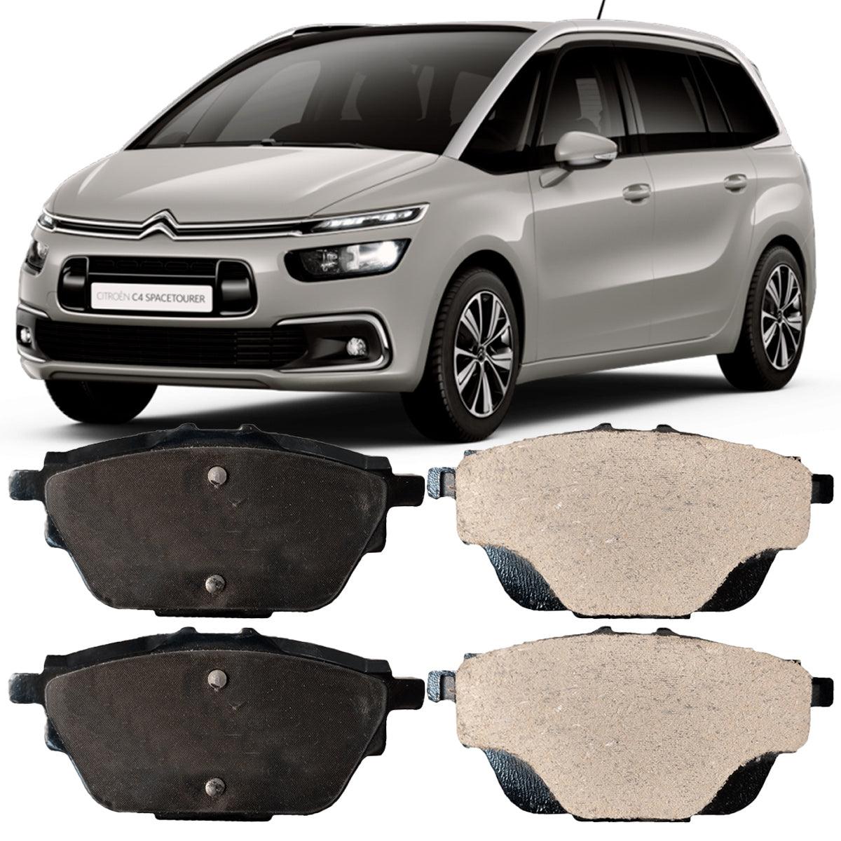 Pastilha freio Ceramica Traseira C4 Picasso 2014 2015 2016 2017 2018 2019 - NPX Imports