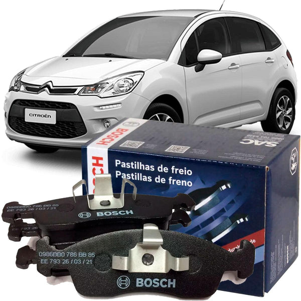 Pastilha Freio Citroen C3 1.5 2013 2014 2015 2016 2017 À 21
