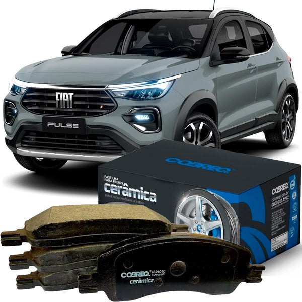 Pastilha Freio Dianteira Cerâmica Fiat Pulse 1.3 2022 2023 - 7093090