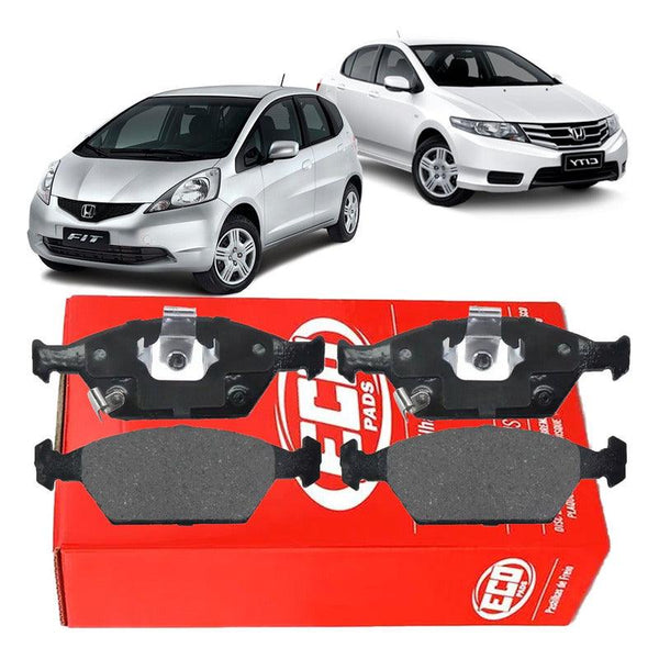 Pastilha Freio Dianteira City Fit 2009 2010 2011 2012 2013 - NPX Imports