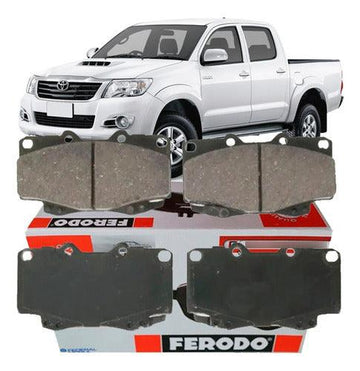Pastilha Freio Dianteira Ferodo Hilux 3.0 Picup 4x4 Hqf-2204 - NPX Imports