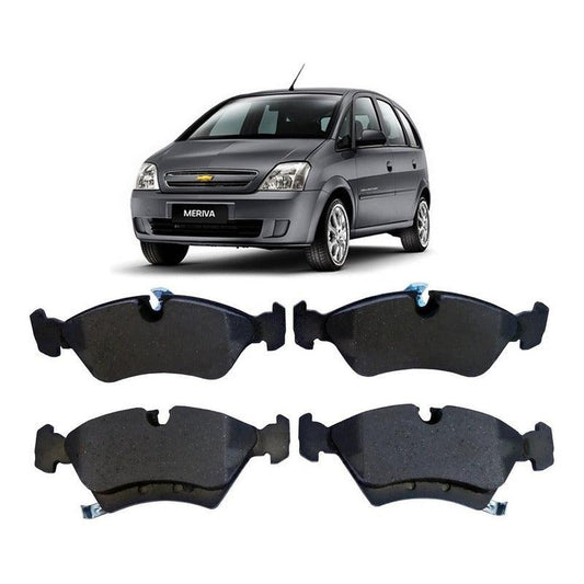Pastilha Freio Dianteira Gm Meriva 2002 A 2013 - Aro 14 - NPX Imports