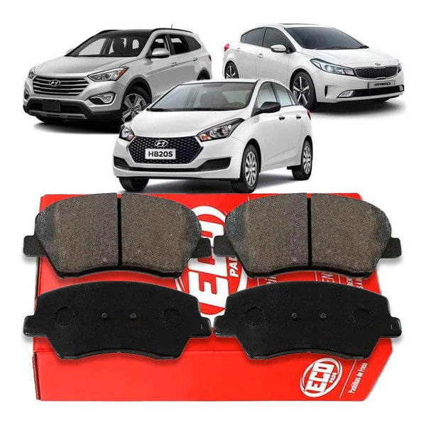 Pastilha Freio Dianteira Hb20 Cerato Santa Fe 2012 A 2019 - NPX Imports