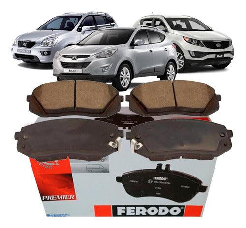 Pastilha Freio Dianteira Ix35 Kia Carens Sportage 10 A 16 - NPX Imports
