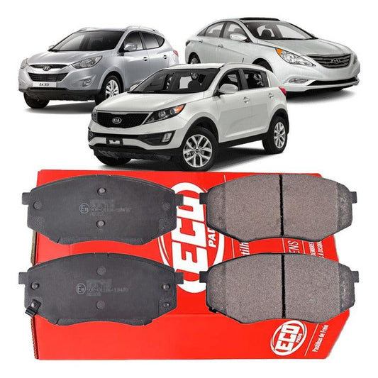 Pastilha Freio Dianteira Ix35 Sonata Sportage 2010 A 2016 - NPX Imports