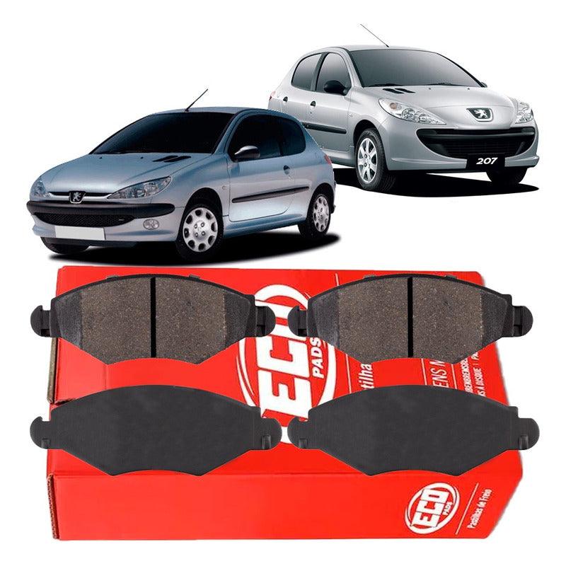 Pastilha Freio Dianteira Peugeot 206 207 2001 A 2014 - NPX Imports