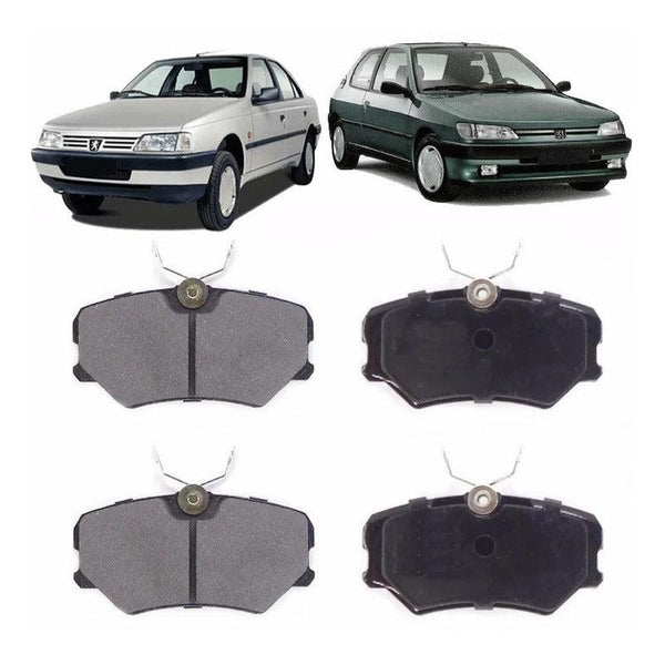 Pastilha Freio Dianteira Peugeot 306 405 1987 A 2002 - NPX Imports
