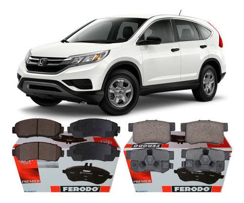 Pastilha Freio Dianteira Traseira Honda Crv 2008 A 2020 - NPX Imports