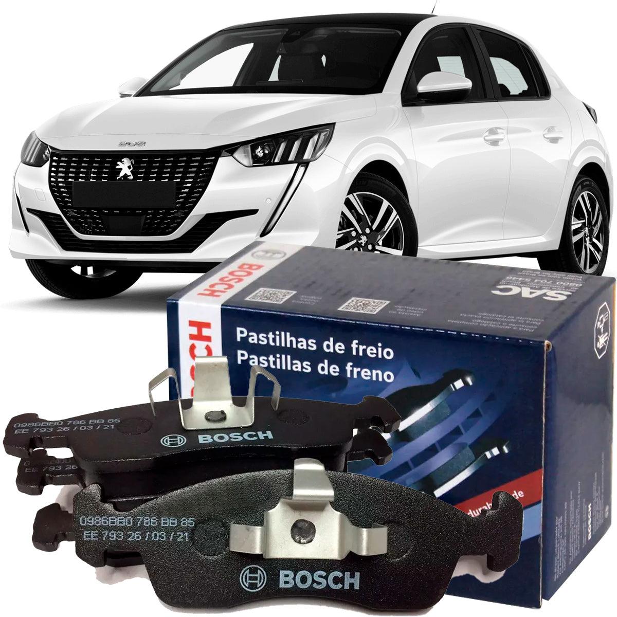 Pastilha Freio Peugeot 208 1.6 2020 2021 2022 - NPX Imports