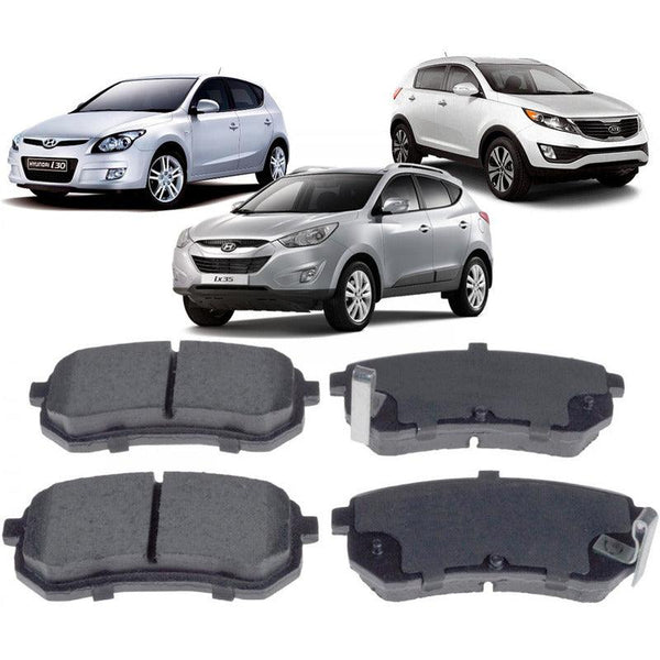 Pastilha Freio Traseira I30 Ix35 Sportage 2.0 16v 2009-2014 - NPX Imports