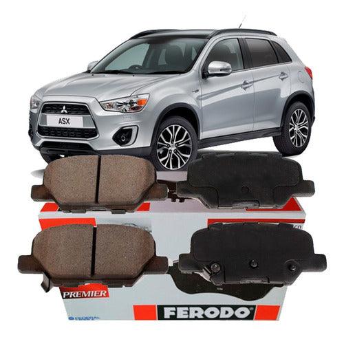 Pastilha Traseira Cerâmica Mitsubishi Asx 2.0 - 2013-2016 - NPX Imports