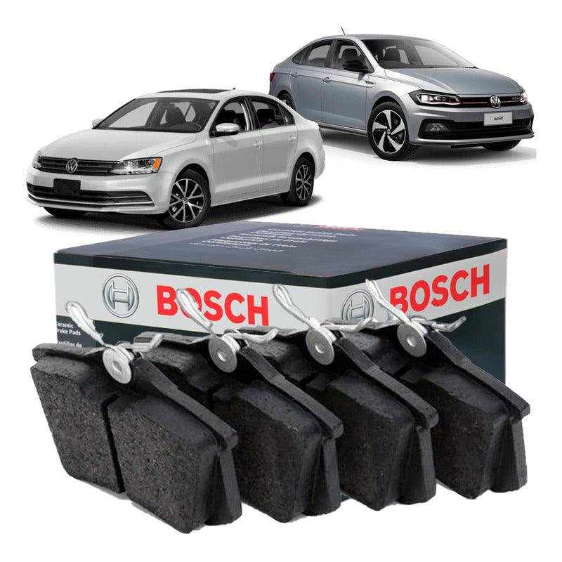 Pastilha Traseira Jetta 1.4 Tsi 2014 A 2018 Bosch Ceramica - NPX Imports