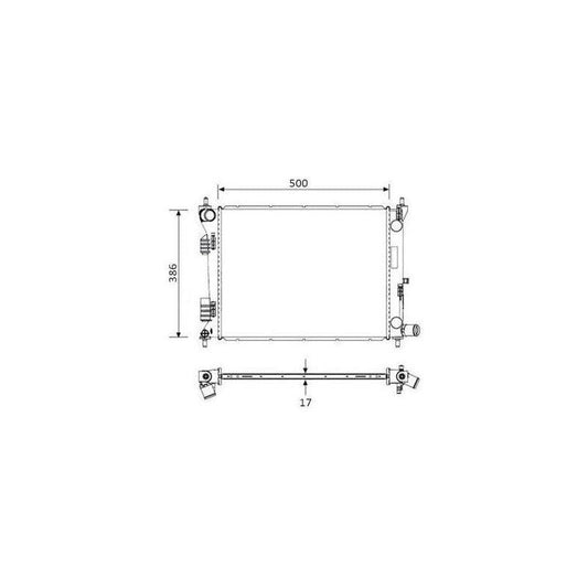 Radiador Original Hb20 12 13 14 15 16 17 18 Manual 1.0 1.6 - NPX Imports