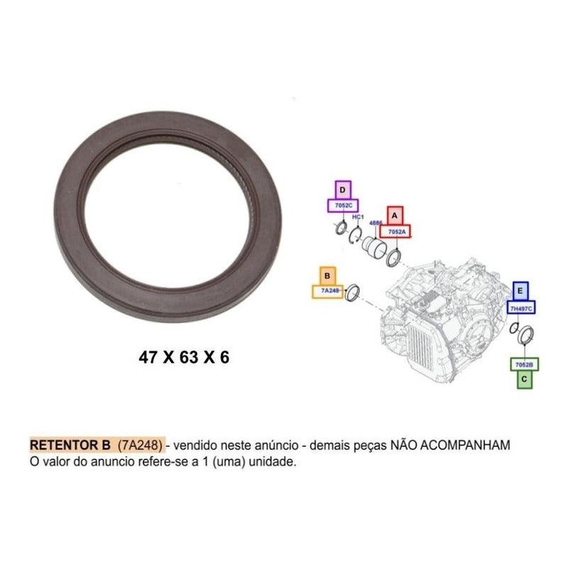 Retentor Do Cambio Evoque Freelander 2 Mk047a3 47x63x6 - NPX Imports